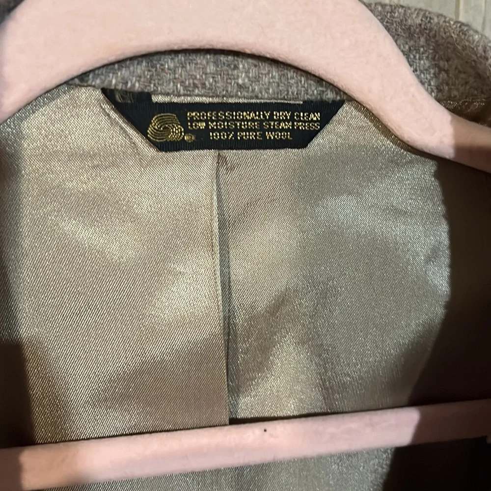 🛍️ SOLD 🛍️ Tailored Wool Blazer Sports Coat - Picture 3 of 9